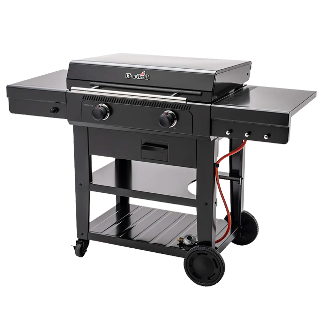 Газовый гриль Char-broil Versa-Tile 3-в-1, кулинарная станция с 3 горелками