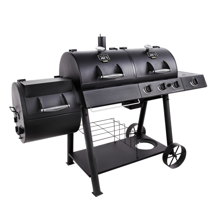 Гриль-коптильня уголь+газ Longhorn Combo Charcoal/Gas Smoker & Grill